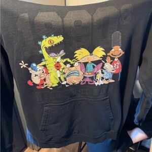 90s Nickelodeon Graphic Hoodie